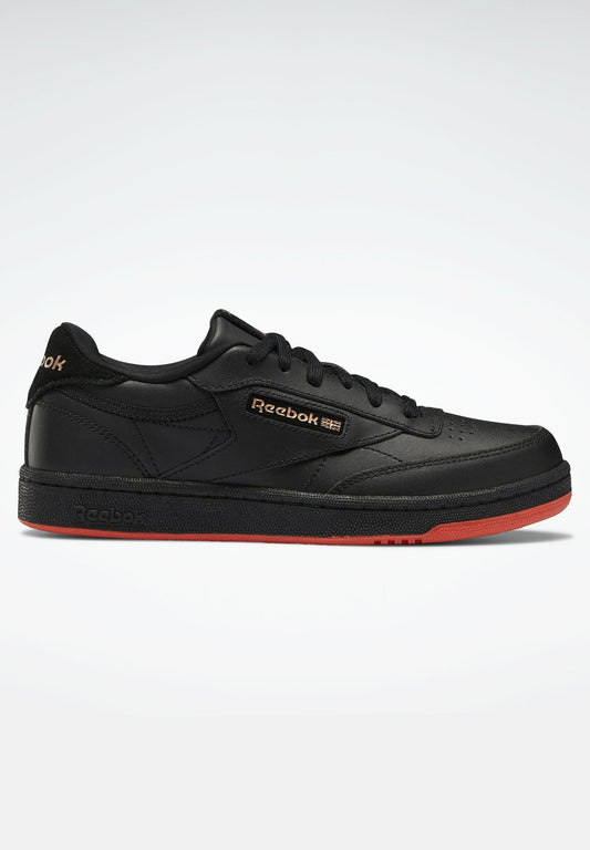 Reebok Classic Cardi Coated Club C Shoes Black (RE013D037-Q11) Kids