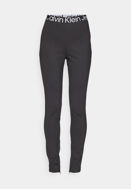 Calvin Klein Jeans LOGO TAPE MILANO LEGGINGS Black (C1821A07A-Q11) Women