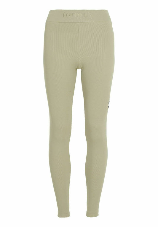 Tommy Jeans Damen Leggings ESS RIBBED LEGGING (TOB21A06J-N11) Women