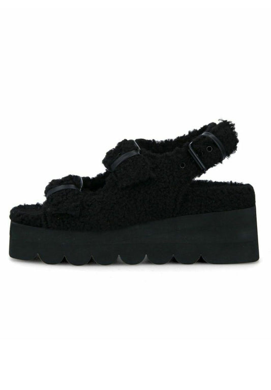 No Name Sandals Lined JULY BUCKLE COCOON Black (NO811A07Z-Q11) Women