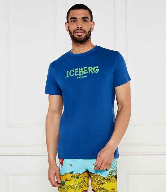 Iceberg VERTICAL T-SHIRT (ICE25MTS01_BLUE) Men