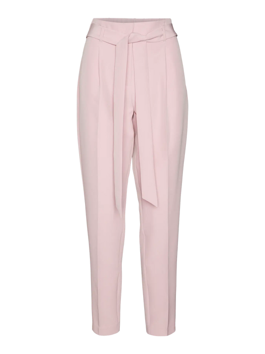 Alma High Waist Tapered Belt Pant Cherry Blossom (10326186) Women