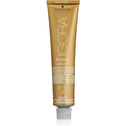 Schwarzkopf Professional Igora Permanent Anti-Age Color Cream 6-80 Dark Blonde Red Natural 60ml