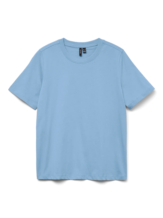 Aulina Short Sleeve T-Shirt Airy Blue (10316991) Women