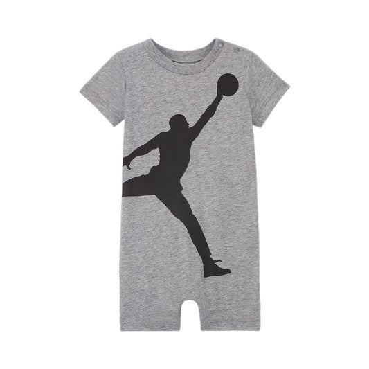 Jordan Coverall short Jumpman Knit Baby Carbon Heather (655301-GEH) Kids