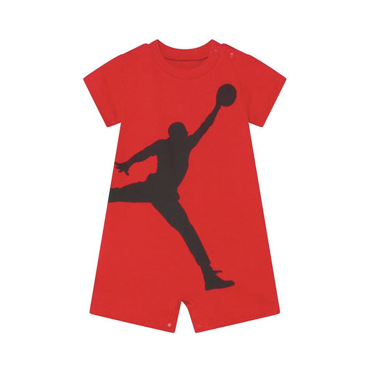 Jordan Coverall short Jumpman Knit Baby Gym red (5M5301-R78) Kids