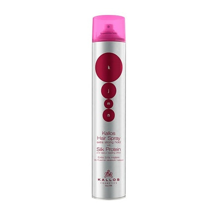 Kallos Kjmn Hair Spray Extra Strong Hold With Silk Protein - 500ml