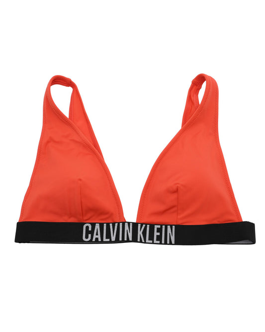 Calvin Klein Womens Swim Top KW0KW02832XM8 Red