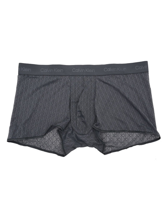 Calvin Klein Mens Low Rise Trunk LV00NB4431CKP Grey