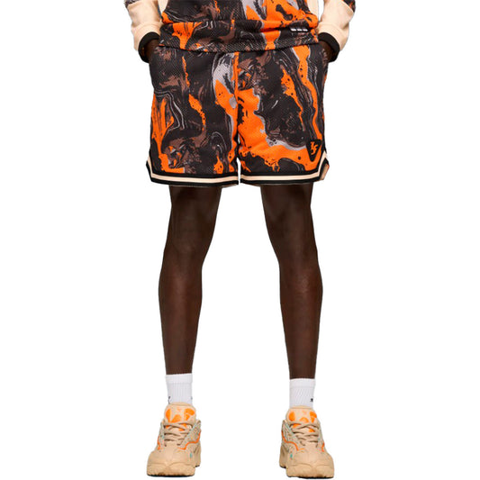 Puma Shorts Lafrance Heem Era Aop Orange Glo (633639-01) Unisex