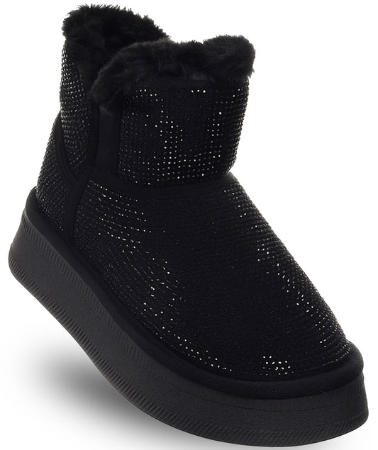 SOLO SOPRANI COUTURE Ankle Boots SSW521P28/04 STRASS FUR (8023) Women