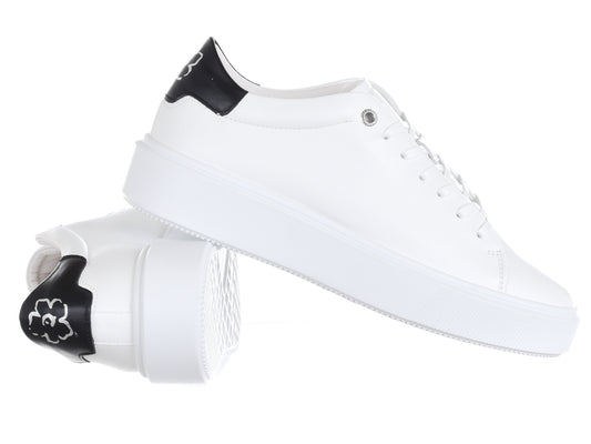 TED BAKER LONDON Shoes Women's TED BAKER LONDON WHITE-BLK LORNEA (5089) Women