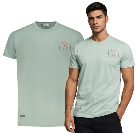 ICEBERG T SHIRT T Shirt ICE25MTS02 MINT (9748) Men