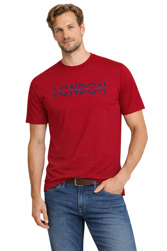 JUMPER T SHIRT T Shirt 3009 Red (9177) Men