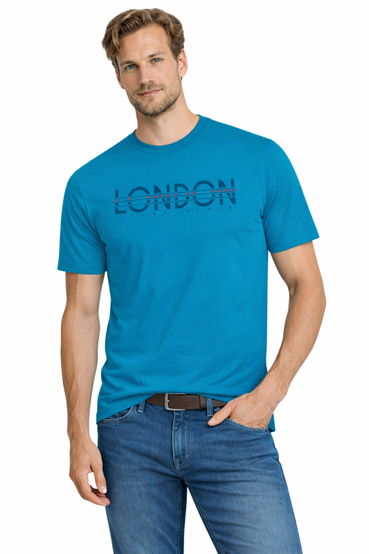 JUMPER T SHIRT T Shirt 3009 Blue (9176) Men