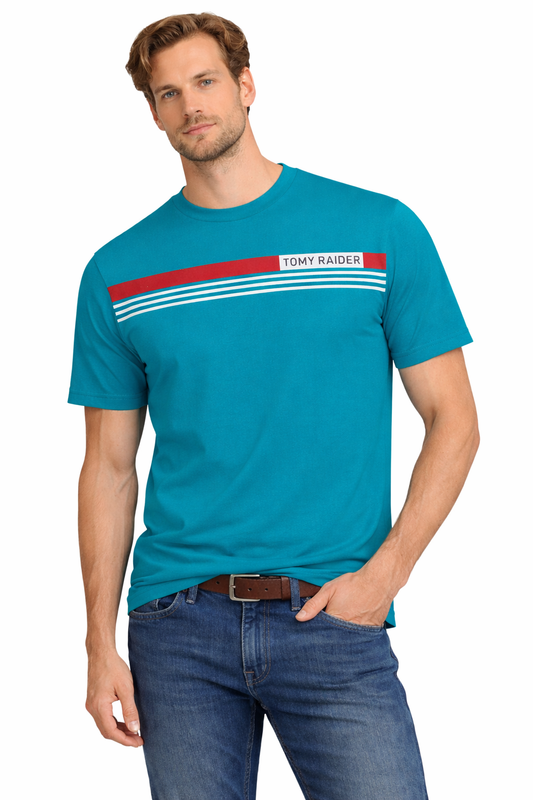 JUMPER T SHIRT T Shirt 3032 Turquoise (9121) Men