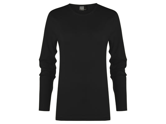 Promodoro T-shirt PROMODORO WOMEN'S INTERLOCK-T LONGSLEEVE BLACK Black (3931) Women