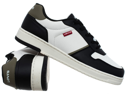LEVI'S Shoes KICK SE VIRV0153S OFFWHITE BLACK 2933 (9473) Women