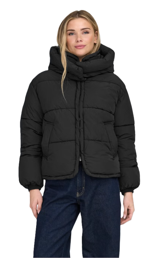 ONLY Jacket Z Hooded ONLCORNELIA PUFFER JACKET OTW BLACK (10737) Women