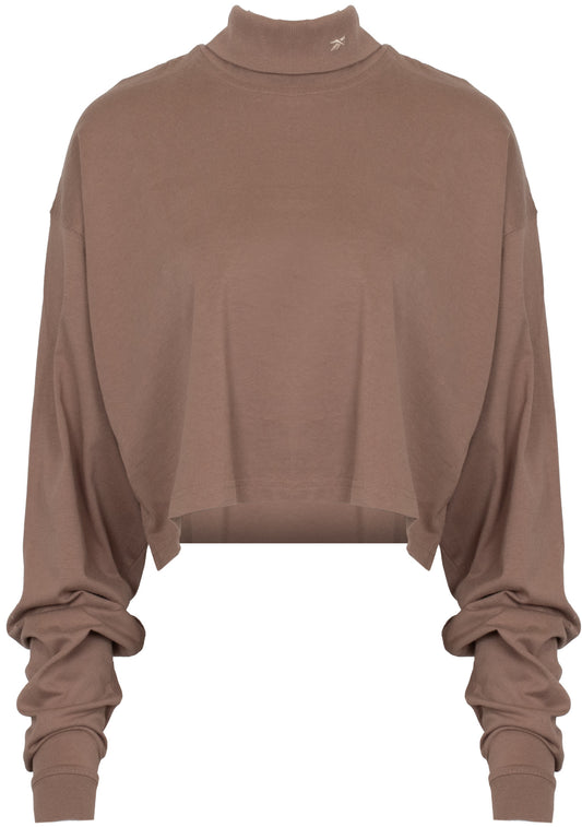 Reebok Blouse With Long Sleeve CL WDE COTTON LONGSLEEVE HT7861 (6516) Women