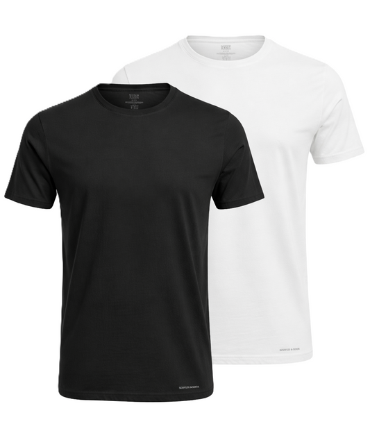 Scotch & Soda T SHIRT T Shirt 9318 B C 2PACK (9318) Men
