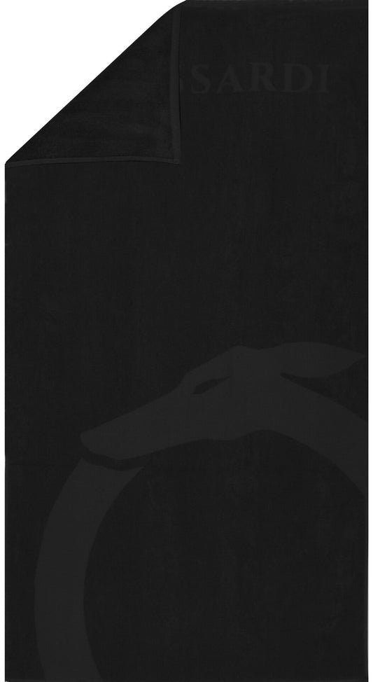 TRUSSARDI Towel Beach TRU2MTW01 BLACK (5429) Women
