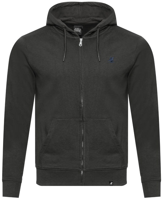 U.S. GRAND POLO EQUIPMENT & APPAREL Sweatshirt With Hood HOODIE FULL ZIP US52325M/340 (8143) Men