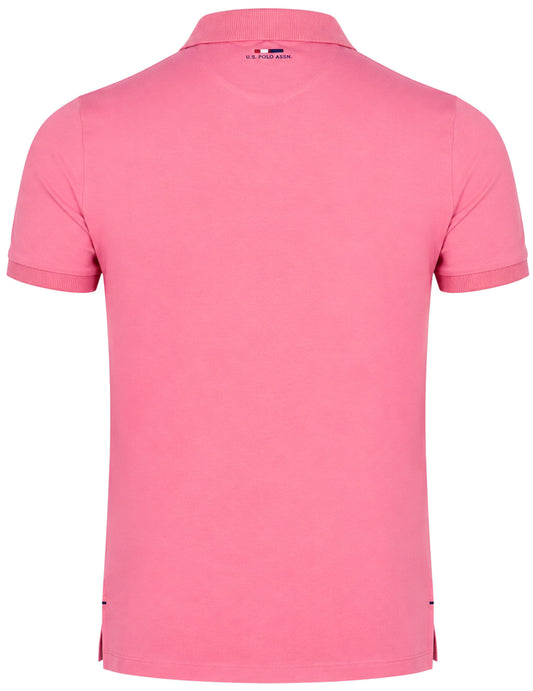 U.S. Polo Assn. Men's T-shirt POLO Pink (10555) Men