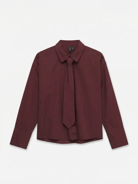 Emmy Long Sleeve Tie Shirt Exp Andorra (10352893) Women