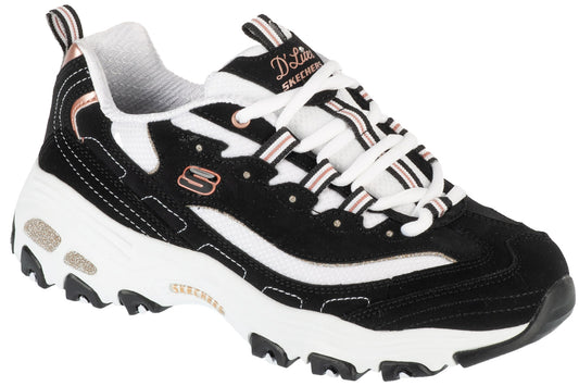 Skechers D'Lites Devoted Fan 13154-BKRG Women
