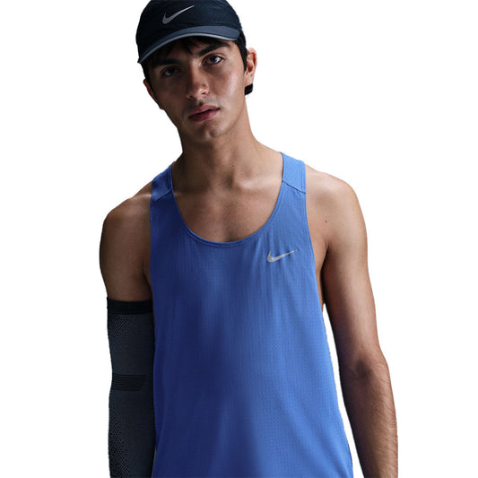 Nike Top Nk Df Fast Singlet Blue (FN4229-411) Men