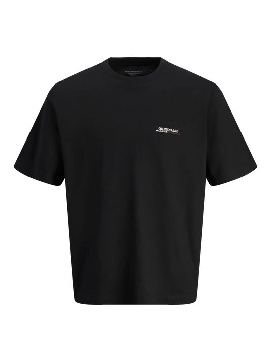 Islington Type Tee Short Sleeve Crew Neck Black (12273640) Men